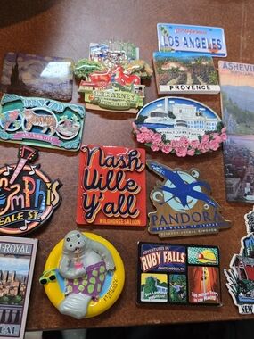 Nashville Y'all Red Souvenir Magnet